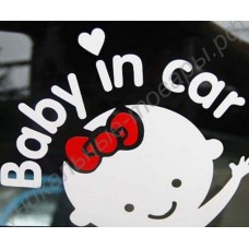 Наклейка-стикер Baby in car