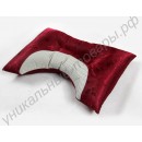 Ортопедическая "U"-образная подушка с бамбуковым углем и турмалином 55 х 35 см