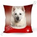 Турмалиновые подушки с принтами «Собаки - футболисты» 45 х 45 см