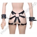 Сексуальные наручники из искусственной кожи