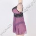 Фиолетовое кружевное сетчатое сексуальное женское белье