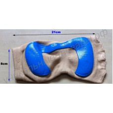 Носки с открытыми пальцами и силиконовым гелем 