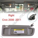Козырек от солнца правый пассажирский для 2006 -2011 Honda Civic 83230-SNA-A01ZE